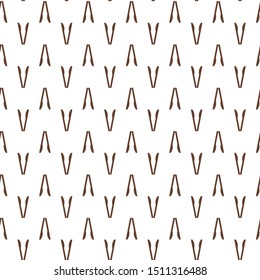 Seamless vector pattern. Background texture in geometric ornamental style.
