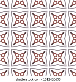 Seamless vector pattern. Background texture in geometric ornamental style.