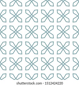 Seamless vector pattern. Background texture in geometric ornamental style.