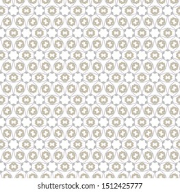 Seamless vector pattern. Background texture in geometric ornamental style.