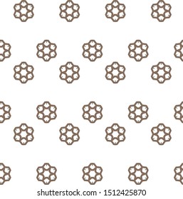 Seamless vector pattern. Background texture in geometric ornamental style.