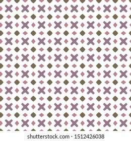 Seamless vector pattern. Background texture in geometric ornamental style.