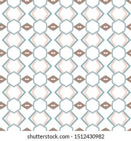 Seamless vector pattern. Background texture in geometric ornamental style.