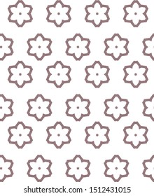 Seamless vector pattern. Background texture in geometric ornamental style.