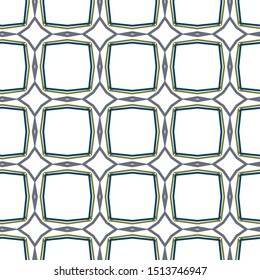 Seamless vector pattern. Background texture in geometric ornamental style.