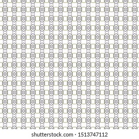 Seamless vector pattern. Background texture in geometric ornamental style.