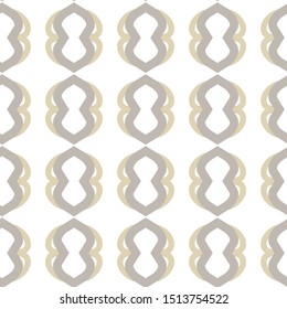 Seamless vector pattern. Background texture in geometric ornamental style.