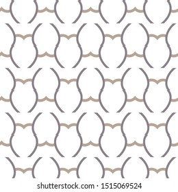 Seamless vector pattern. Background texture in geometric ornamental style.