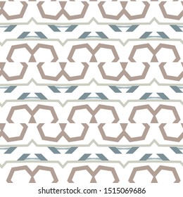 Seamless vector pattern. Background texture in geometric ornamental style.