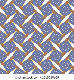 Seamless vector pattern. Background texture in geometric ornamental style.