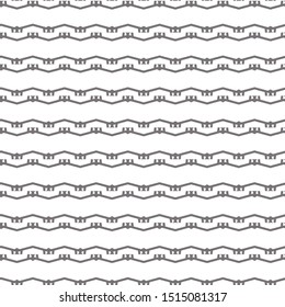 Seamless vector pattern. Background texture in geometric ornamental style.