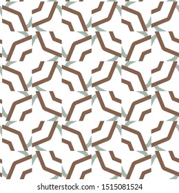 Seamless vector pattern. Background texture in geometric ornamental style.