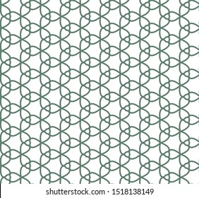 Seamless vector pattern. Background texture in geometric ornamental style.