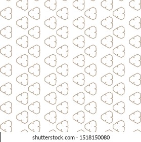 Seamless vector pattern. Background texture in geometric ornamental style.