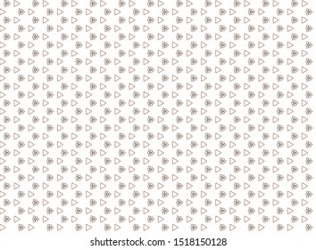 Seamless vector pattern. Background texture in geometric ornamental style.