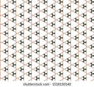 Seamless vector pattern. Background texture in geometric ornamental style.