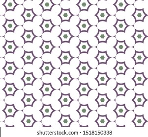 Seamless vector pattern. Background texture in geometric ornamental style.