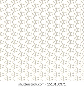 Seamless vector pattern. Background texture in geometric ornamental style.