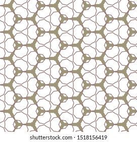 Seamless vector pattern. Background texture in geometric ornamental style.