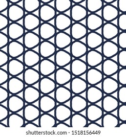Seamless vector pattern. Background texture in geometric ornamental style.