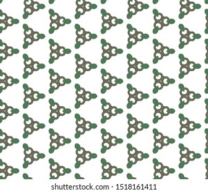 Seamless vector pattern. Background texture in geometric ornamental style.