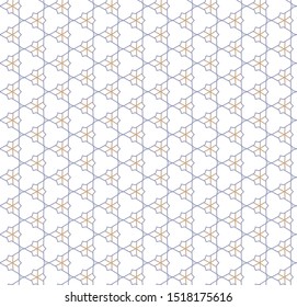 Seamless vector pattern. Background texture in geometric ornamental style.