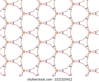 Seamless vector pattern. Background texture in geometric ornamental style.