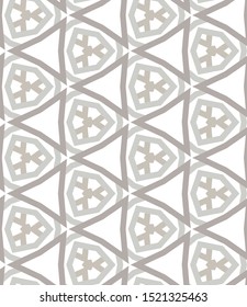 Seamless vector pattern. Background texture in geometric ornamental style.