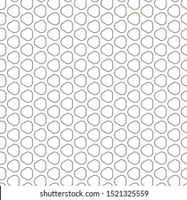 Seamless vector pattern. Background texture in geometric ornamental style.