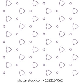 Seamless vector pattern. Background texture in geometric ornamental style.