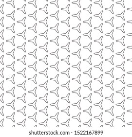 Seamless vector pattern. Background texture in geometric ornamental style.