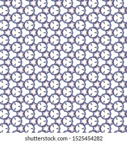 Seamless vector pattern. Background texture in geometric ornamental style.