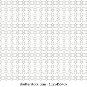 Seamless vector pattern. Background texture in geometric ornamental style.