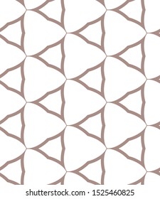 Seamless vector pattern. Background texture in geometric ornamental style.