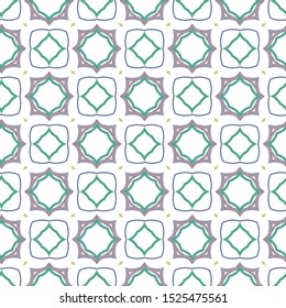 Seamless vector pattern. Background texture in geometric ornamental style.