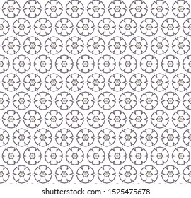 Seamless vector pattern. Background texture in geometric ornamental style.