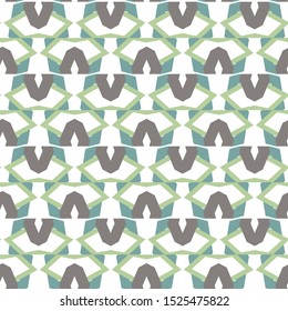 Seamless vector pattern. Background texture in geometric ornamental style.