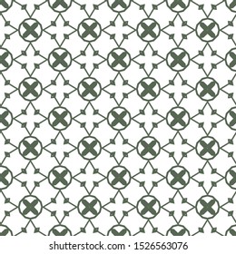 Seamless vector pattern. Background texture in geometric ornamental style.