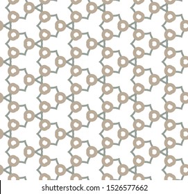 Seamless vector pattern. Background texture in geometric ornamental style.