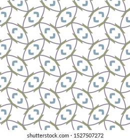 Seamless vector pattern. Background texture in geometric ornamental style.