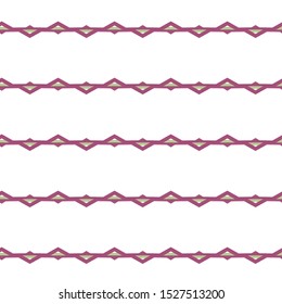 Seamless vector pattern. Background texture in geometric ornamental style.
