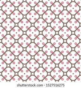 Seamless vector pattern. Background texture in geometric ornamental style.
