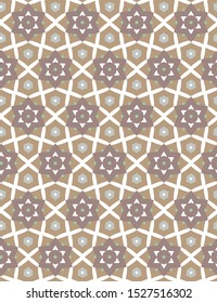 Seamless vector pattern. Background texture in geometric ornamental style.