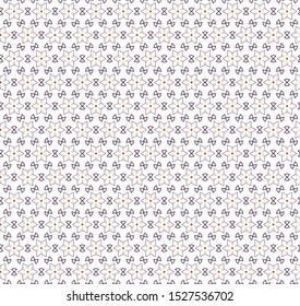 Seamless vector pattern. Background texture in geometric ornamental style.