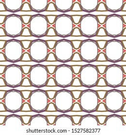 Seamless vector pattern. Background texture in geometric ornamental style.