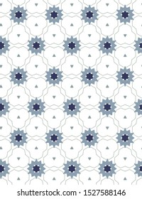 Seamless vector pattern. Background texture in geometric ornamental style.