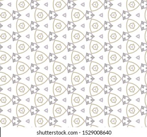 Seamless vector pattern. Background texture in geometric ornamental style.
