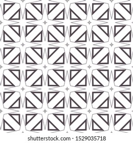 Seamless vector pattern. Background texture in geometric ornamental style.