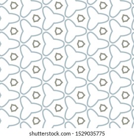 Seamless vector pattern. Background texture in geometric ornamental style.
