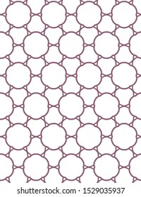 Seamless vector pattern. Background texture in geometric ornamental style.